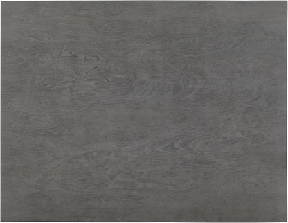Modern Gray Finish Counter Height Dining Table with USB Ports and Shelves Perfect for Compact Homes