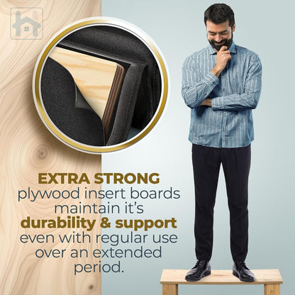 Golden Home Essentials Heavy Duty Couch Support for Sagging Cushions – 23in x 72in Extra Wide Sofa Cushion Board - Anti-Slip Sofa Cushion Support Board | Breathable Material