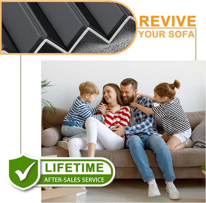 LAVEVE Heavy Duty Couch Cushion Support Board for Sagging Sofa, 21.5''x54'' | Extra Thick Solid Wood Under Couch Insert with Anti-Slip Dots, Repair Sagging Spring Loveseat and Replace Worn Cushions