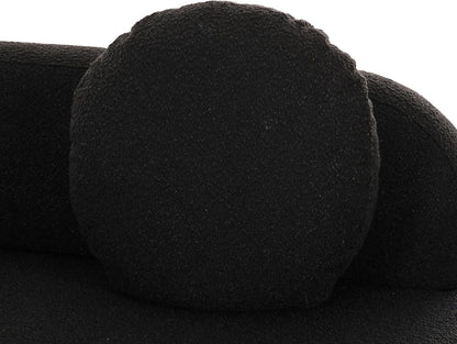 Tov Furniture Broohah Black Boucle Sectional