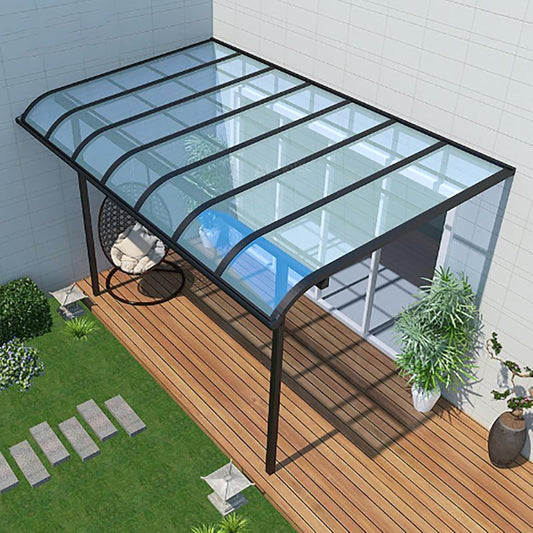 Daylighting Roof Panels Outdoor Sunshade Canopy Panels Greenhouse Panels Not Easy to Deform Easy to Assemble for Outdoor Shed Panels.(Transparent,6x16.4ft)