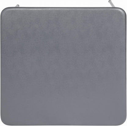 Flash Furniture Madison 5-Piece Folding Card Table and Chair Set, Gray | Portable, Indoor/Outdoor, Event Table and Chairs