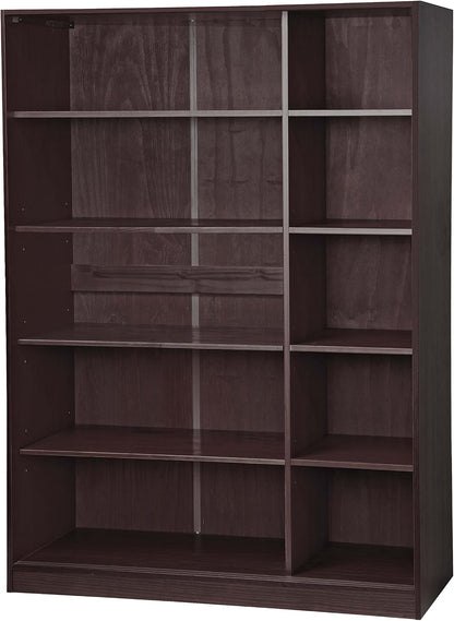 Palace Imports 100% Solid Wood Optional Shelf for 2- and 3-Sliding Door Wardrobes/Armoires/Closets, Java Color, 34.5”W x 19.75”D x 0.50”H, Four Metal Pins Included