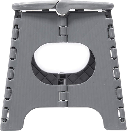 Arregui TB-027-G - Multi-purpose folding stool, 290 x 220 x 270mm, Grey.