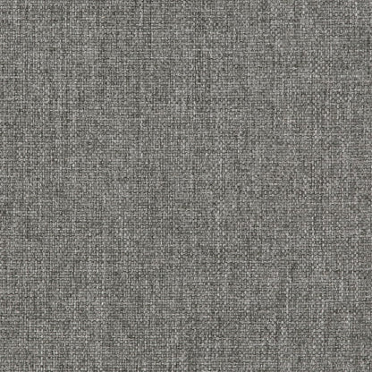 SIMPLIHOME Milltown Large Ottoman Bench - 44 inch Wide Upholstered Linen Look Fabric Rectangle Footstool Ottoman in Parisian Grey, Contemporary Bench for Entryway with Cushioned Seat, Assembled
