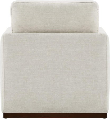 CHITA Swivel Accent Chair, FSC Certified Wood Frame, Fully Assembled, Linen | Linen Fabric Arm Chair with 360° Swivel Wood Base, Mid Century Modern Living Room Chair, 33"Dx30"Wx33"H, 300 Lb Capacity