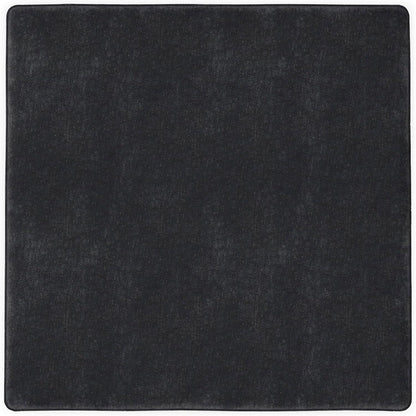Signature Design by Ashley Lavernett Contemporary Square Oversized Accent Ottoman, Dark Gray